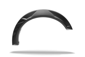 Ford F-350 Fender Flares - Husky Liners - DRT Style - Black - `17-`22